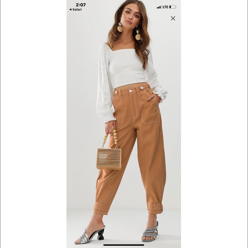 ASOS Utility Pants with Stitching